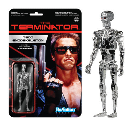 ReAction : The Terminator - T800 Endoskeleton (Chrome)