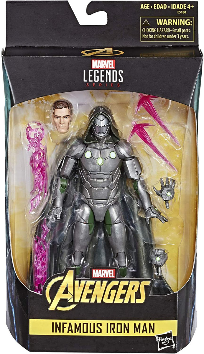 Midnight Suns Marvel Legends Iron Man (Mindless One BAF)