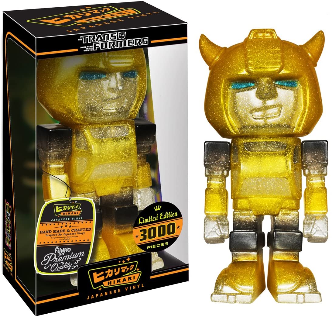 Funko Hikari: Transformers - Clear Glitter Bumblebee – Transfan2's