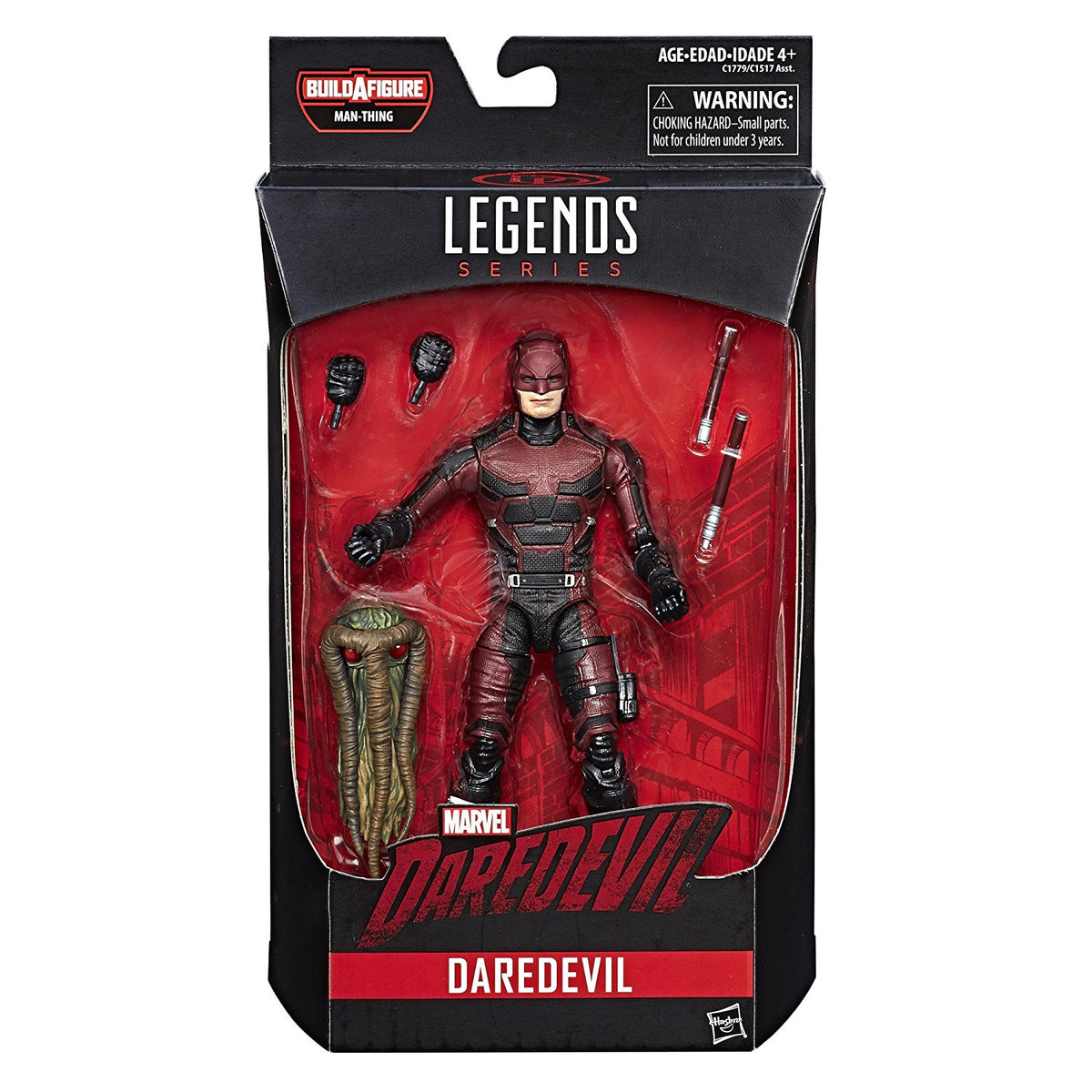 Marvel Legends: Marvel Knights (Man-Thing BAF) Daredevil