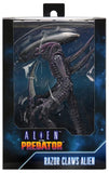 Alien vs Predator - 7" Action Figure: Razor Claws Alien (Movie Deco)