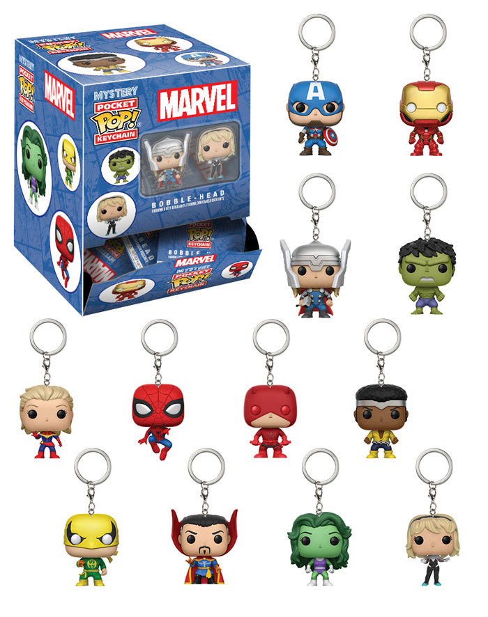Funko POP! Keychain Marvel What If – Vinyl-Figur Als Schlüsselanhänger, Ca. 5 Cm, Sammlerstück
