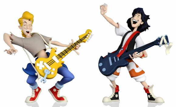 Bill and Ted’s Excellent Adventure: 6” Scale Action Figure Toony Classics - Bill and Ted 2-Pack