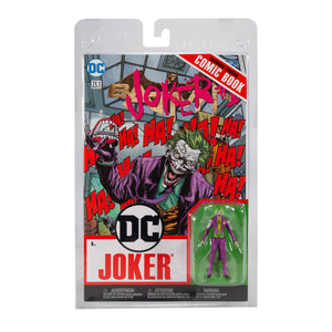 DC Direct Page Punchers: 3" Figure With Comic -  The Joker (Rebirth)