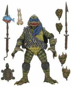 Universal Monsters x Teenage Mutant Ninja Turtles - 7" Scale Action Figure: Ultimate Leonardo as the Creature