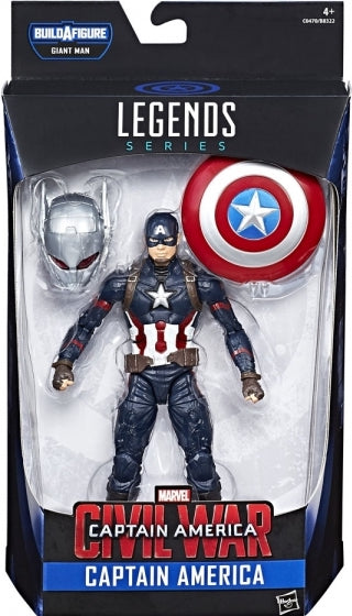 Marvel Legends: Captain America: Civil War (Giant Man BAF) - Captain America (International Version)