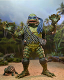 Universal Monsters x Teenage Mutant Ninja Turtles - 7" Scale Action Figure: Ultimate Leonardo as the Creature