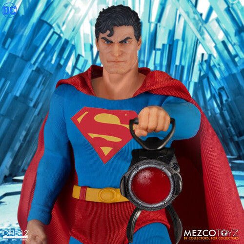 mezco スーパーマン　マンオブスティール Mezco Toyz 1/12 DC Superman Man Of Steel Edition Action Figure Toy