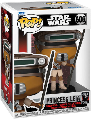 Funko POP! Star Wars: Return of the Jedi 40th Anniversary - Princess Leia (Boushh) [#606]