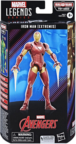 Marvel Legends: Avengers: (Puff Adder BAF) - Iron Man (Extremis)