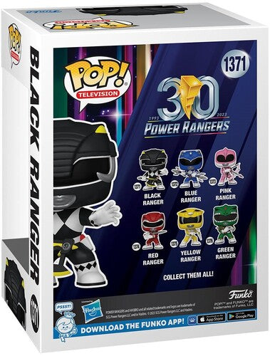 Funko POP! Television: Power Rangers - Black Ranger [#1371