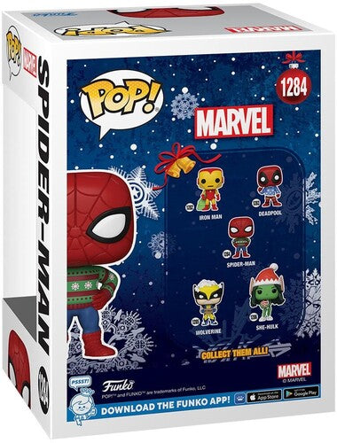Funko POP! Marvel: Marvel Holiday Spider-Man [#1284