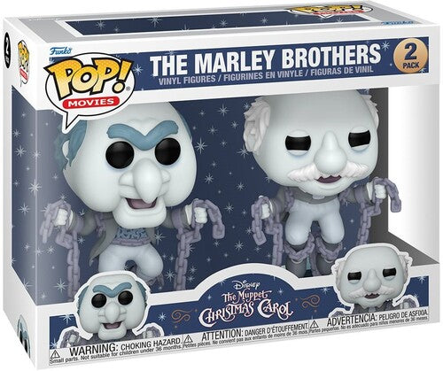 Funko POP! Movies: The Muppets Christmas Carol - The Marley Brothers [2-Pack]