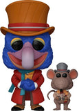 Funko POP! Movies: The Muppets Christmas Carol - Charles Dickens with RIzzo [#1456]