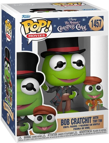 Funko POP! Movies: The Muppets Christmas Carol - Bob Cratchit with Tiny Tim [#1457]
