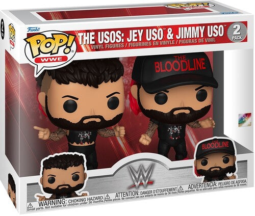 Funko POP! WWE: The Usos: Jey Uso & Jimmy Uso [2-Pack]