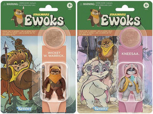 Star Wars The Vintage Collection 3.75" - Ewoks: Wicket W. Warrick & Kneesaa 2-Pack