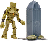 Pacific Rim: 4" Figure Playset & Comic - Cherno Alpha