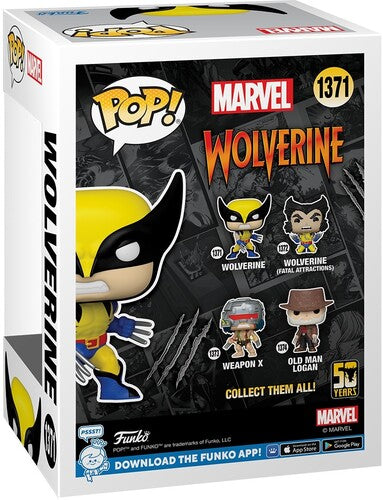 Funko POP! Marvel: Wolverine 50th Anniversary - Wolverine [#1371