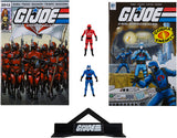 G.I. Joe Page Punchers: 3" 2-Pack Figures with 2 Comics - Cobra Commander and Crimson Guard