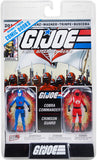 G.I. Joe Page Punchers: 3" 2-Pack Figures with 2 Comics - Cobra Commander and Crimson Guard