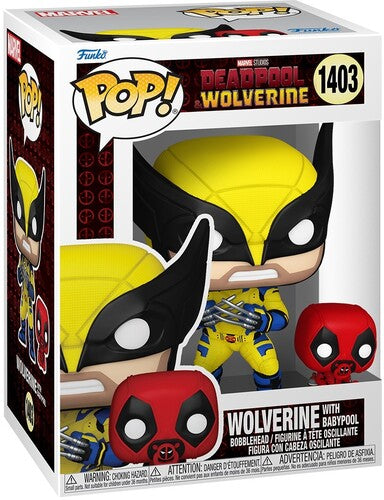 Funko POP! Marvel: Deadpool & Wolverine - Wolverine with Babypool [#1403]