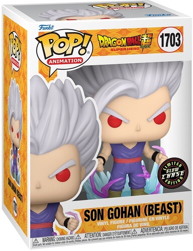 Funko POP! Animation:  Dragon Ball Super: Super Hero - Son Gohan (Beast) [#1703] (Chase)