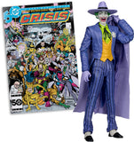 DC Direct Page Punchers: 7" Figure With Comic - The Joker (Crisis on Infinite Earths)