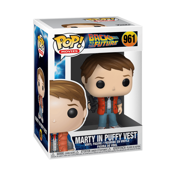 Funko POP! Movies: Back to The Future - Marty in Puffy Vest [#961]