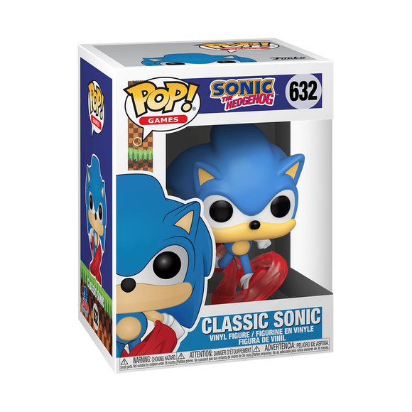 Funko POP! Games: Sonic The Hedgehog - Classic Sonic [#632]