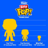 Funko Bitty POP! Harry Potter: Harry Potter -  Harry Potter, Draco Malfoy, Dobby & Mystery Chase Figure 4-Pack