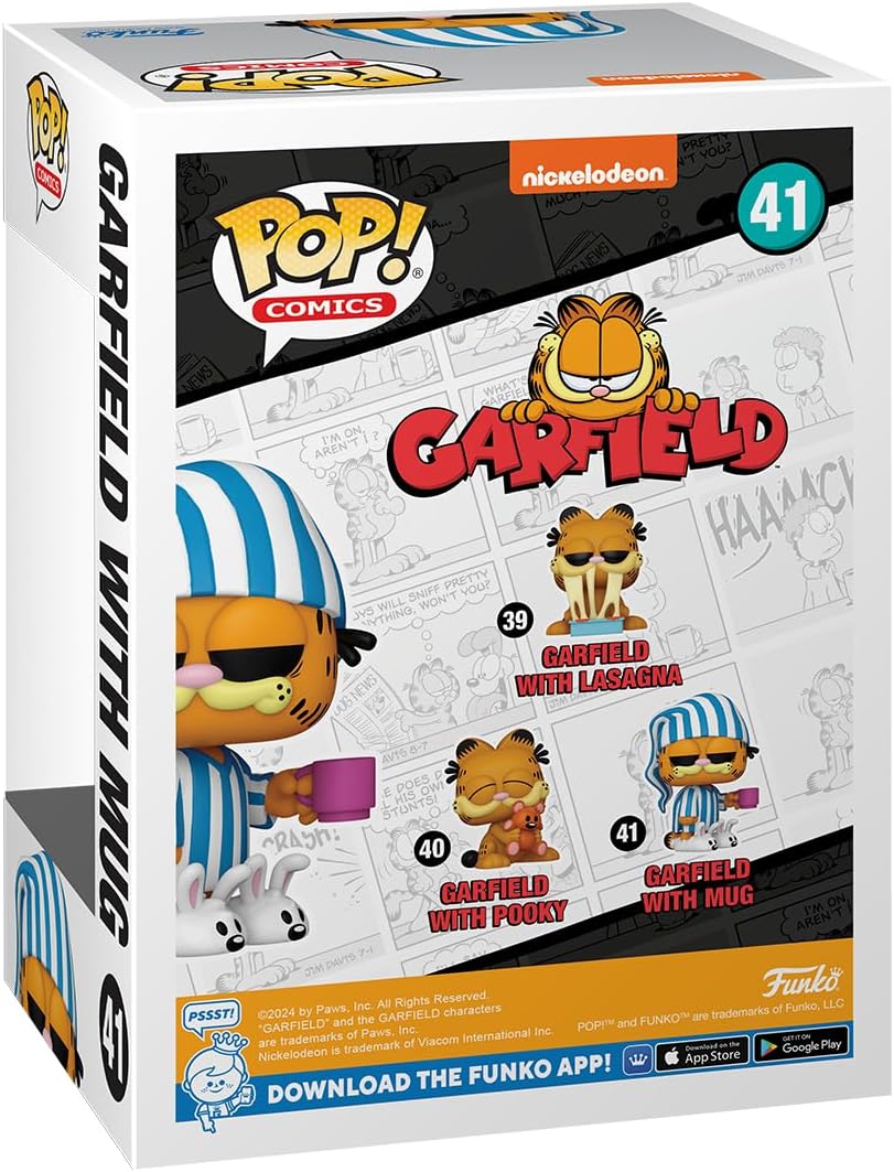 Funko POP! Comics: Garfield - Garfield with Mug [#41