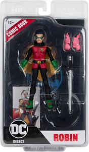 DC Direct Page Punchers: 7" Figure With Comic - Robin (Batman: Reborn)