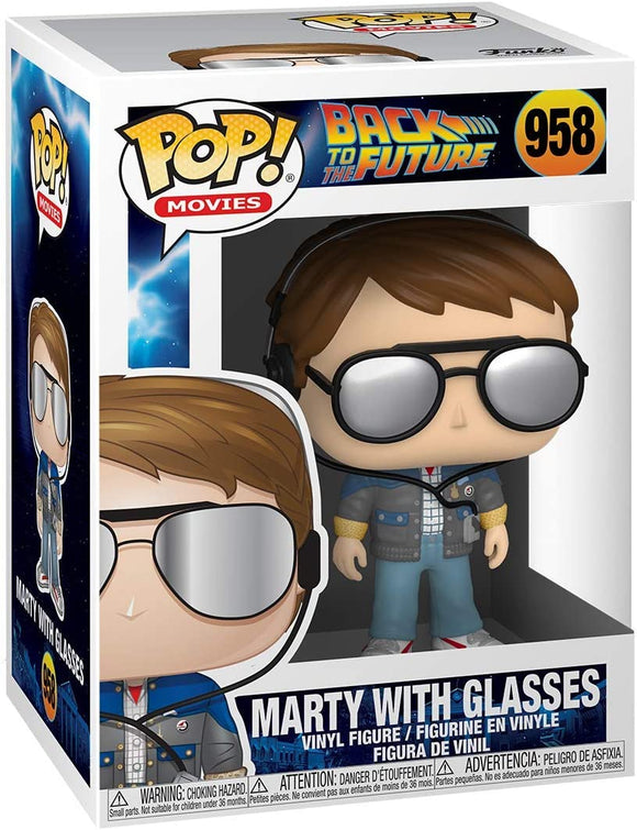 Funko POP! Movies: Back to The Future - Marty with Glasses [#958]