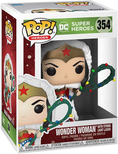 Funko POP! Heroes: DC Super Heroes Holidays - Wonder Woman (With String Light Lasso) [#354]