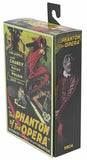 Box packaging for 'The Phantom of the Opera' with vintage horror design.
