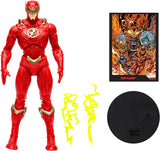 DC Direct Page Punchers: 7" Figure With Flash Comic -  The Flash (Barry Allen)