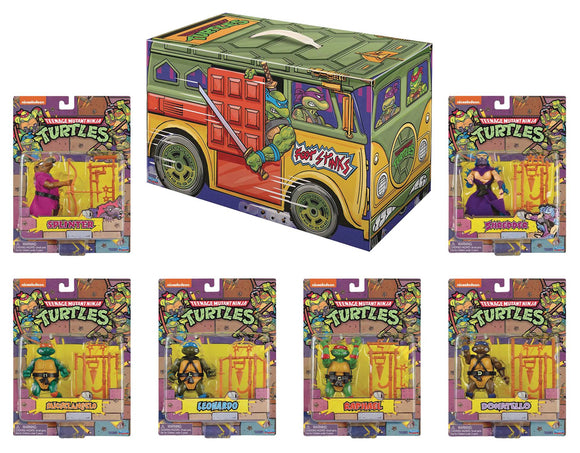 Teenage Mutant Ninja Turtles - PX SDCC 2020: TMNT Retro Rotocast 6 Action Figure Set