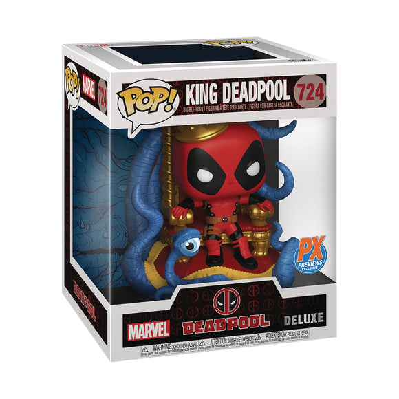 Funko POP! Deluxe Marvel: Deadpool - King Deadpool [#724]