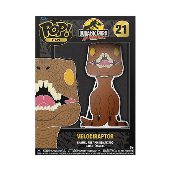 Funko POP! Pin: Jurassic Park - Velociraptor [#21]