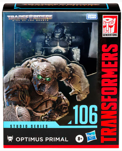 Transformers Studio Series: Transformers: Rise of the Beasts: Leader - Optimus Primal [#106] (Window Box)