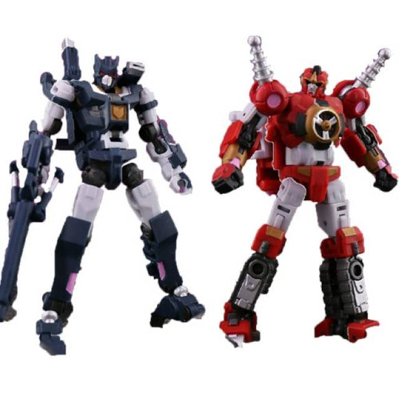 Transformers Third Party: Iron Factory:  IF-EX32/33 Spirits of the “D.E.C.” –Phecda/Mizar