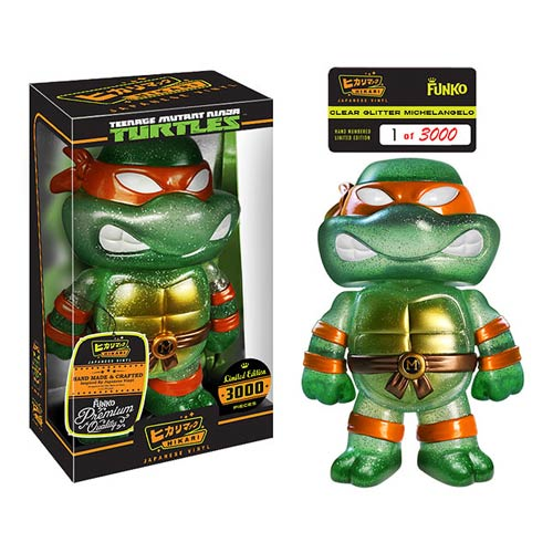 Funko Hikari Teenage Mutant Ninja Turtles : Clear Michelangelo
