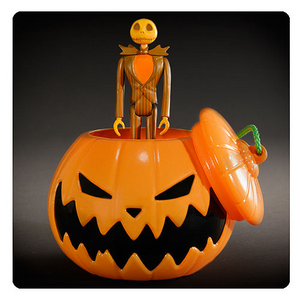 ReAction The Nightmare Before Christmas : Jack Skellington in Pumpkin Ornament