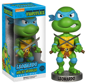 Funko - Teenage Mutant Ninja Turtles Wacky Wobblers : Leonardo