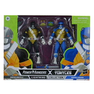 Power Rangers X Teenage Mutant Ninja Turtles: Lightning Collection - Morphed Donatello and Morphed Leonardo