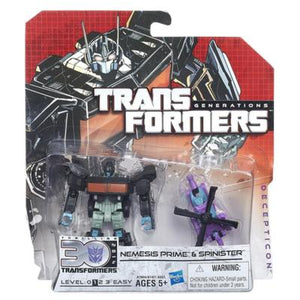 Transformers Generations Legends : Nemesis Prime with Spinister