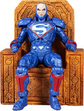 DC Multiverse: Justice League: The Darkseid War - Lex Luthor Power Suit (Blue) with Throne
