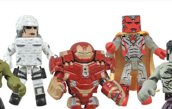 Marvel Minimates - Avengers: Age of Ultron - Phasing Vision & Hydra Soldier