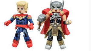 Marvel Minimates - Secret Wars : Captain Marvel & Thor